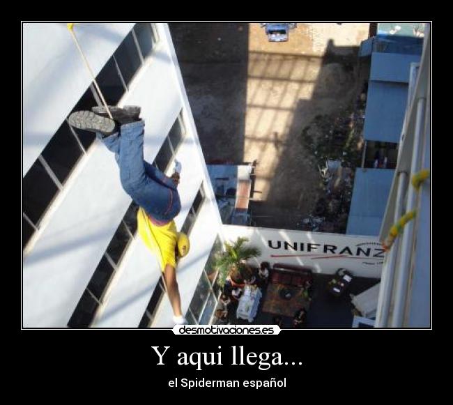 Y aqui llega... -