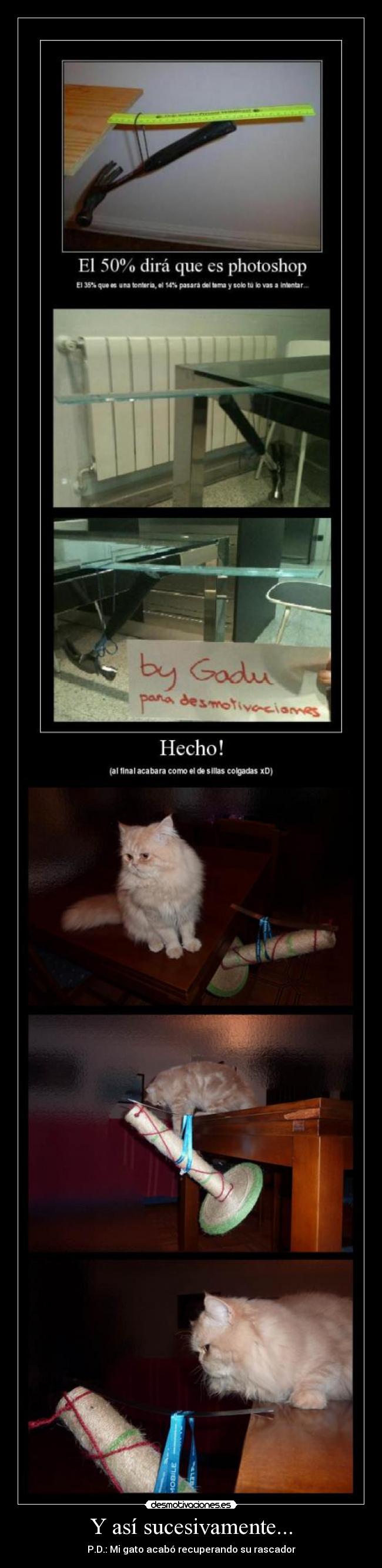 Y así sucesivamente... - 