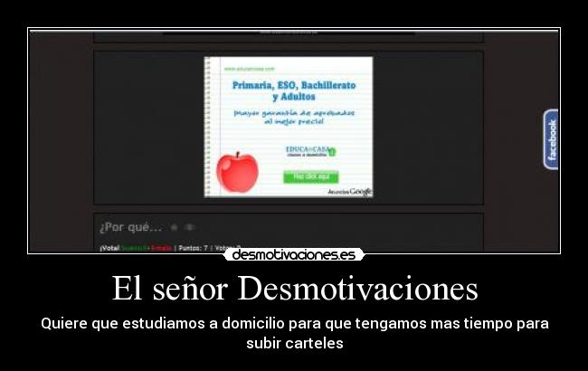 El señor Desmotivaciones -