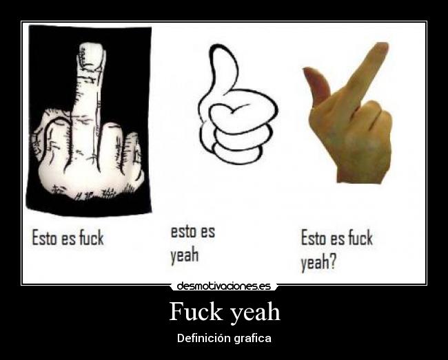 Fuck yeah - Definición grafica