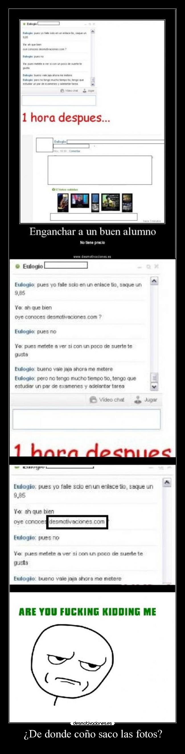 ¿De donde coño saco las fotos? - 