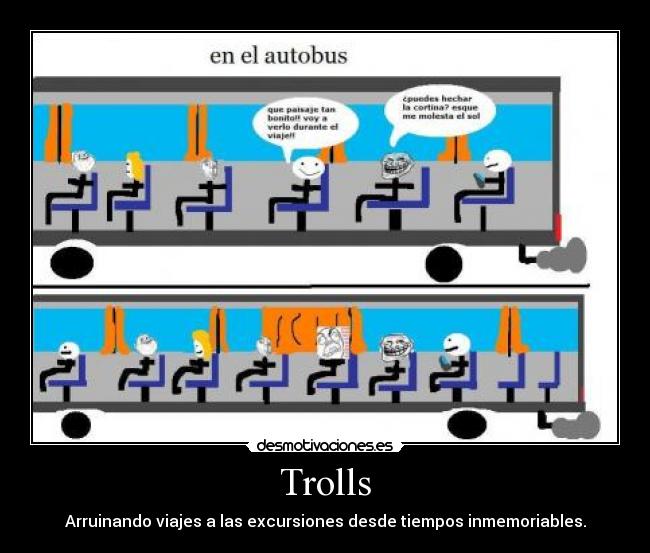 Trolls - Arruinando viajes a las excursiones desde tiempos inmemoriables.