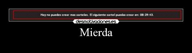 Mierda -