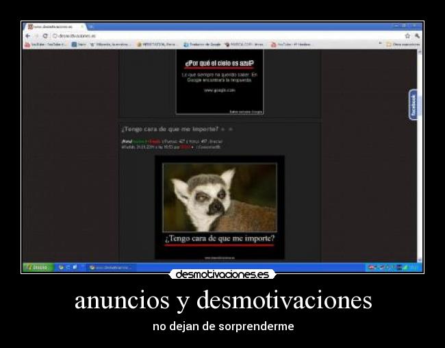 anuncios y desmotivaciones - 