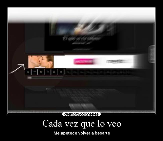 Cada vez que lo veo -