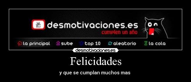 Felicidades -