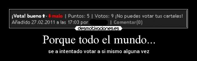Porque todo el mundo... - 