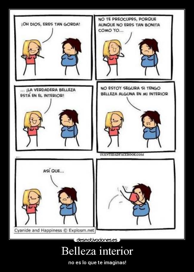 Belleza interior - no es lo que te imaginas!