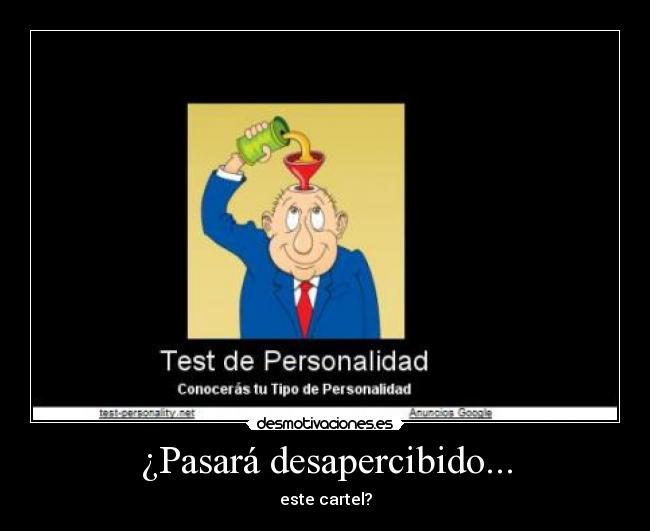 ¿Pasará desapercibido... - 