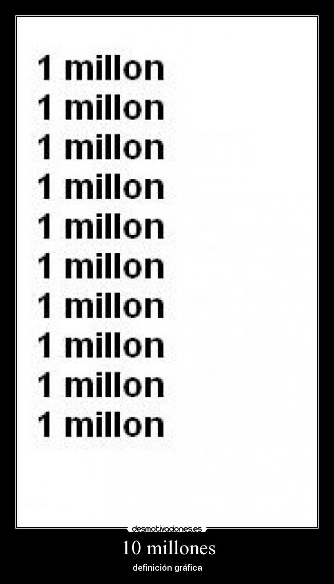 10 millones - 