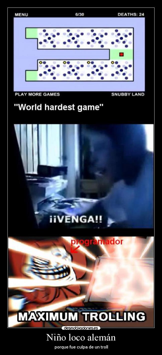 Niño loco alemán -