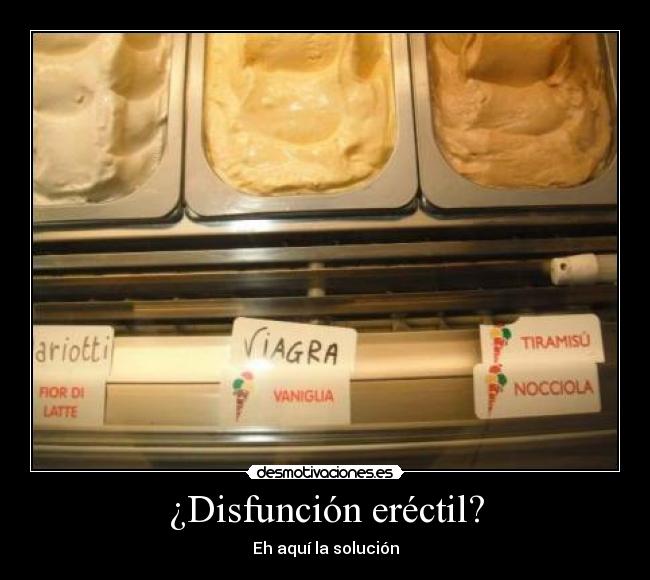 ¿Disfunción eréctil? - Eh aquí la solución