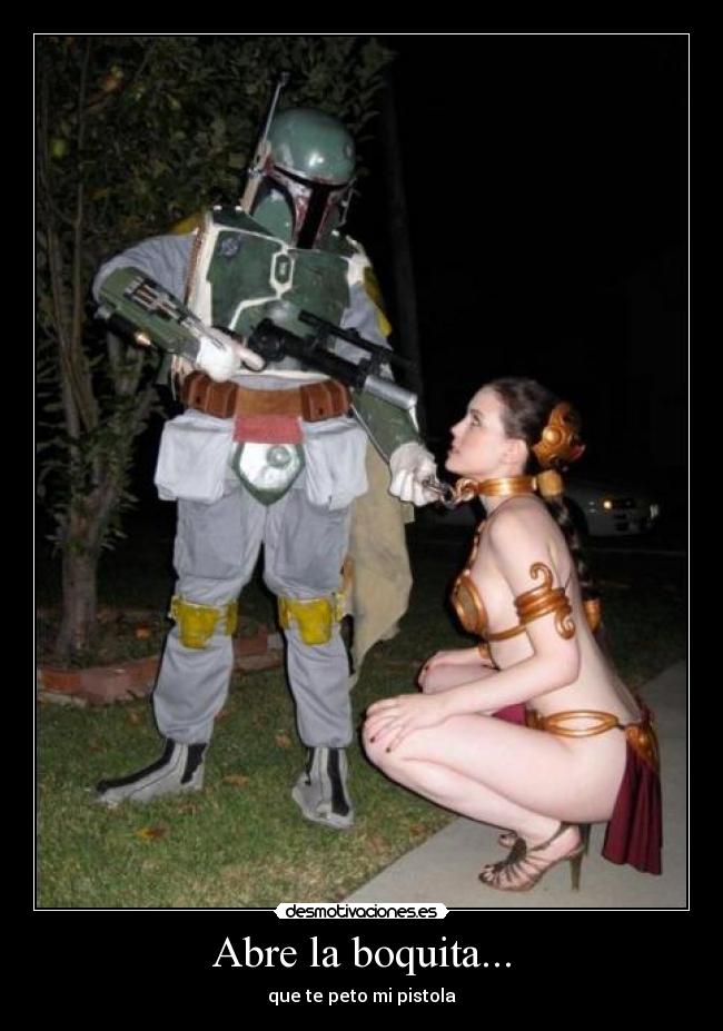 Abre la boquita... -