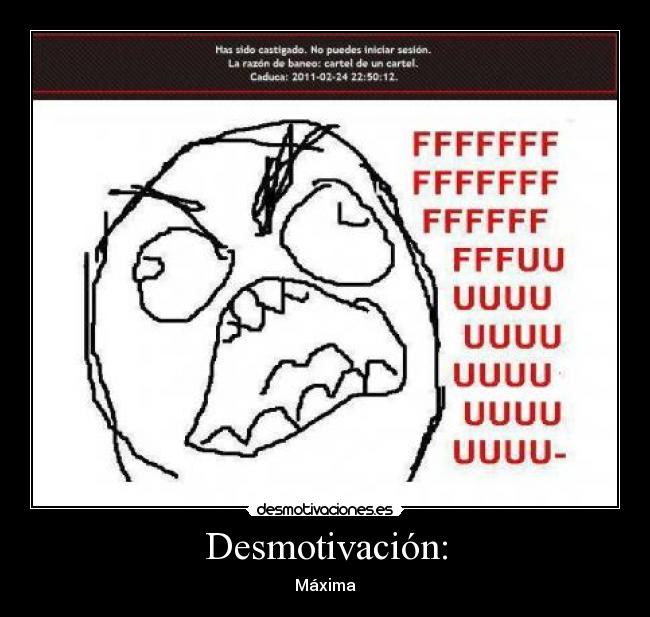 Desmotivación: - 