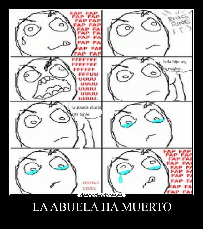 LA ABUELA HA MUERTO -