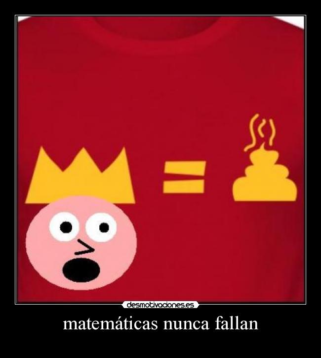 matemáticas nunca fallan - 