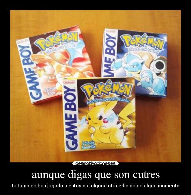 aunque digas que son cutres -