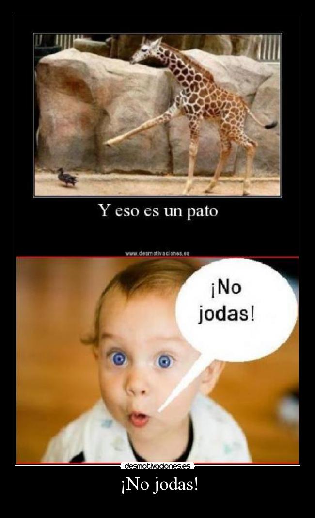 ¡No jodas! - 