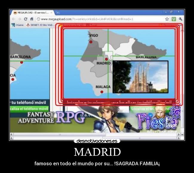 MADRID - famoso en todo el mundo por su... !SAGRADA FAMILIA¡