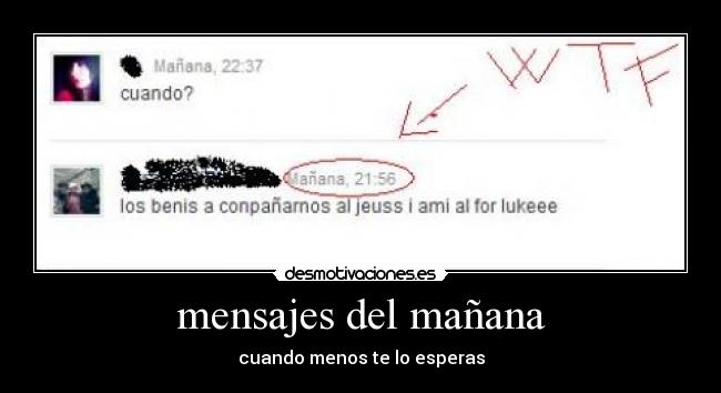 mensajes del mañana -