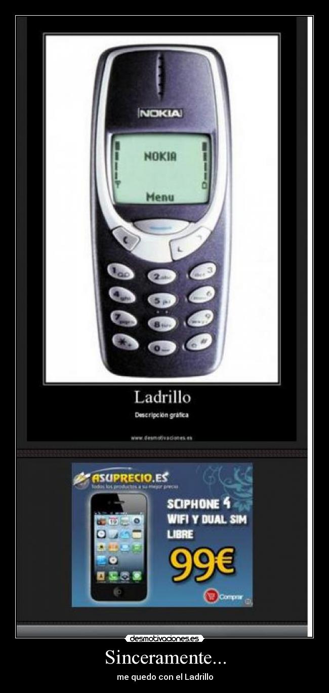 Sinceramente... - me quedo con el Ladrillo