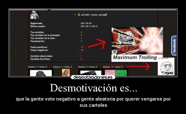 Desmotivación es... -