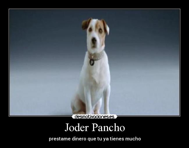 Joder Pancho -