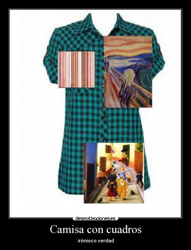 Camisa con cuadros -