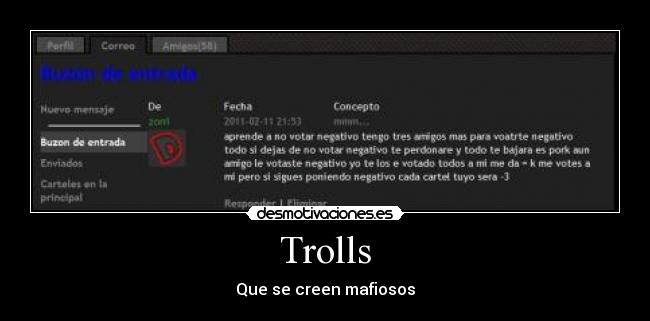 Trolls - Que se creen mafiosos