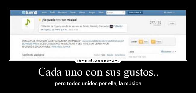 Cada uno con sus gustos.. - 