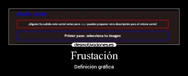 Frustación - 