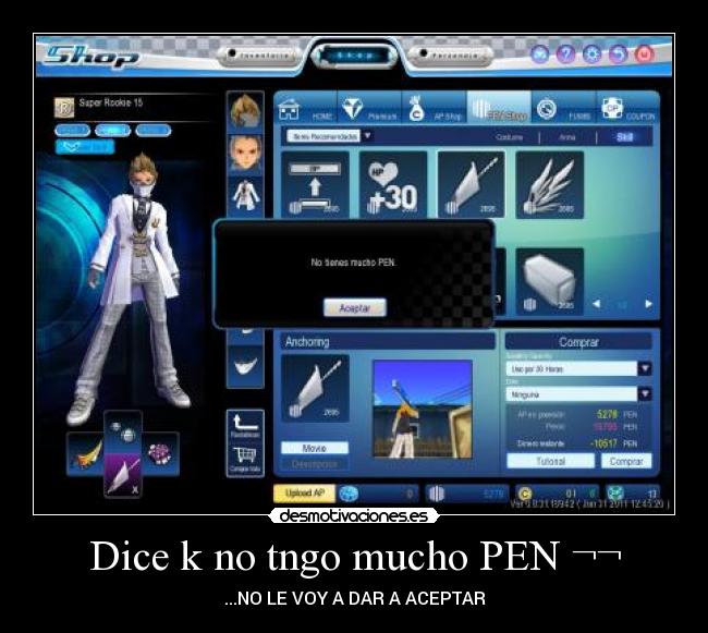 Dice k no tngo mucho PEN ¬¬ - 