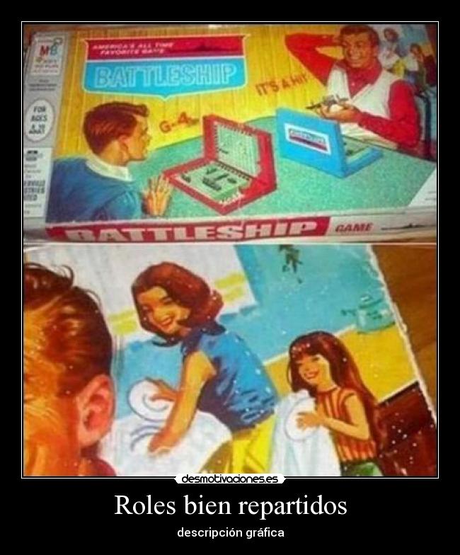 Roles bien repartidos -