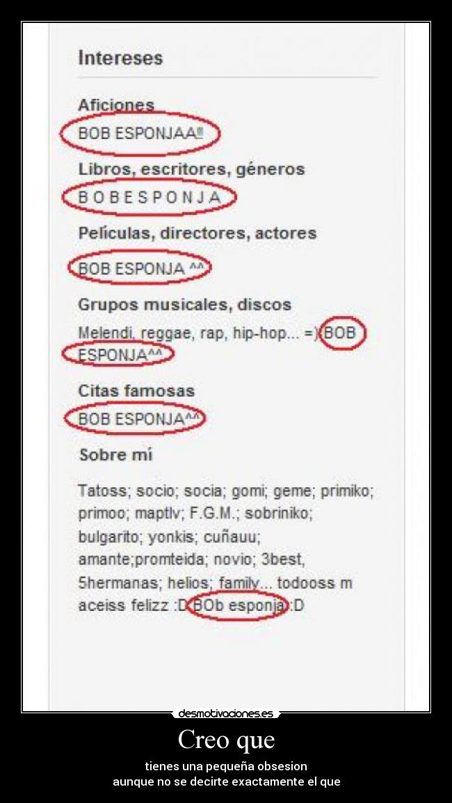 Creo que - tienes una pequeña obsesion
aunque no se decirte exactamente el que