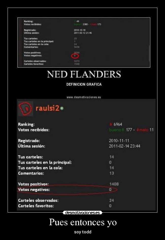 Pues entonces yo - soy todd