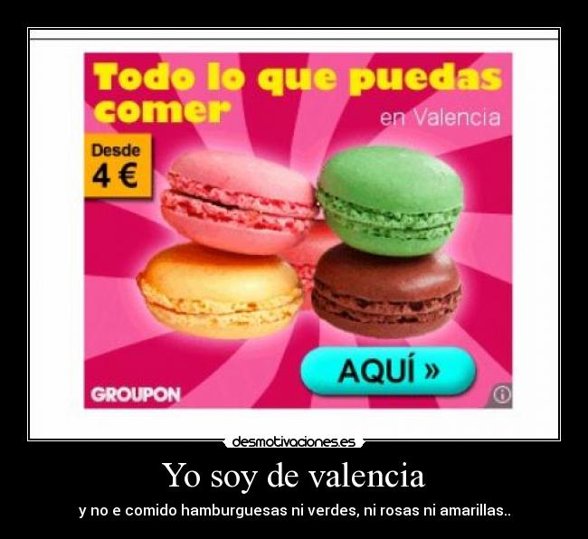 Yo soy de valencia -