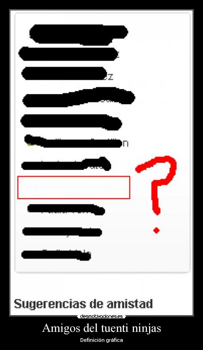 Amigos del tuenti ninjas - 