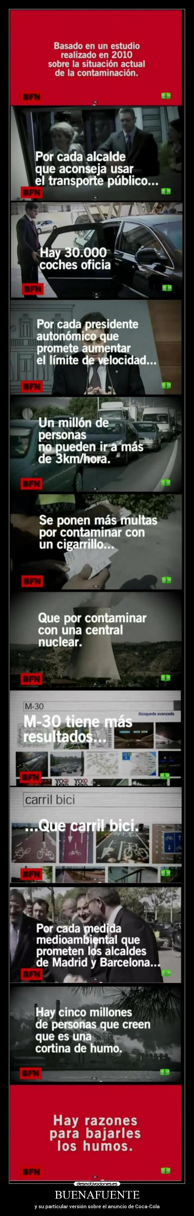 BUENAFUENTE - y su particular versión sobre el anuncio de Coca-Cola