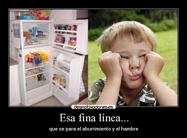 Esa fina línea... - 