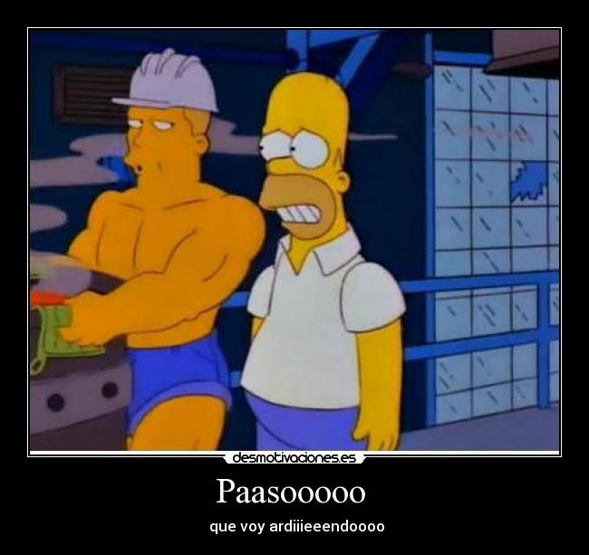 carteles simpsons gay desmotivaciones