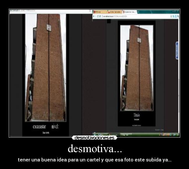 desmotiva... - 