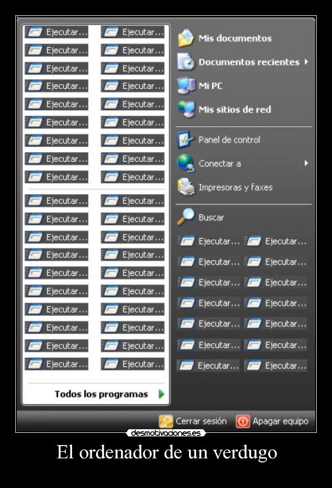 carteles verdugo ejecutar ejecutar ejecutar desmotivaciones