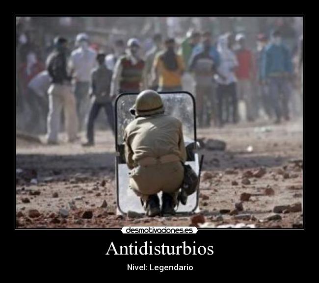 Antidisturbios - Nivel: Legendario