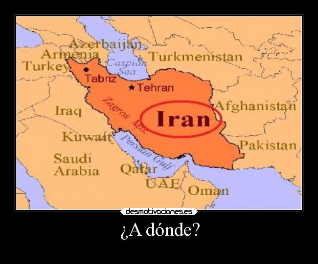 ¿A dónde? -