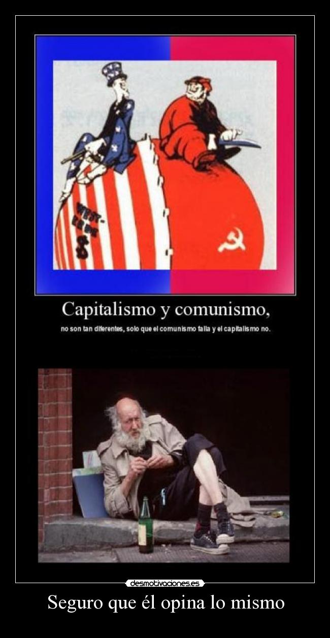 Seguro que él opina lo mismo - 