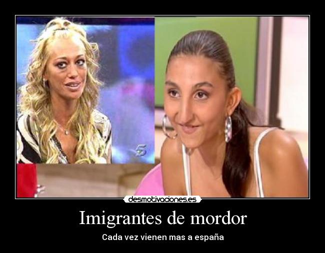 Imigrantes de mordor -