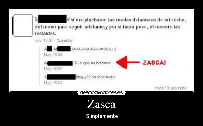 Zasca - Simplemente
