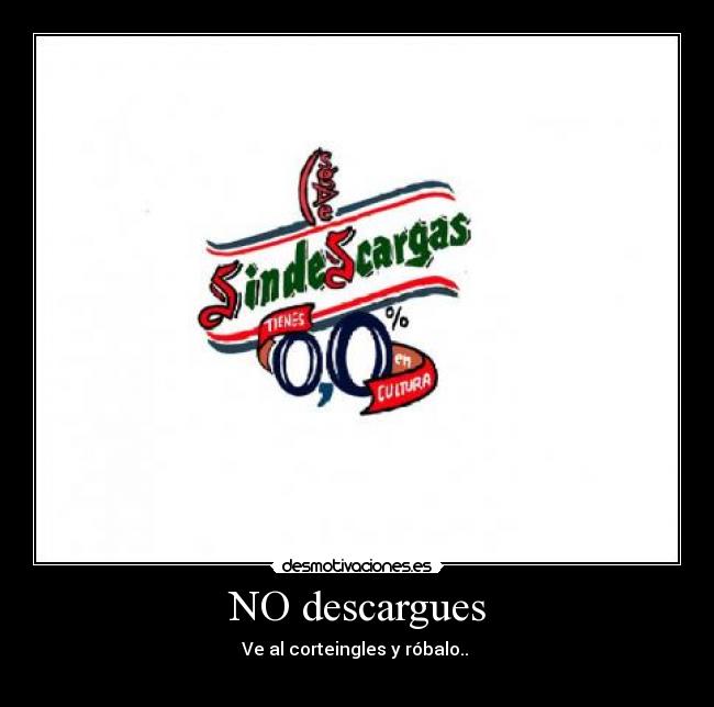 NO descargues -