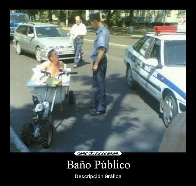Baño Público - Descripción Gráfica