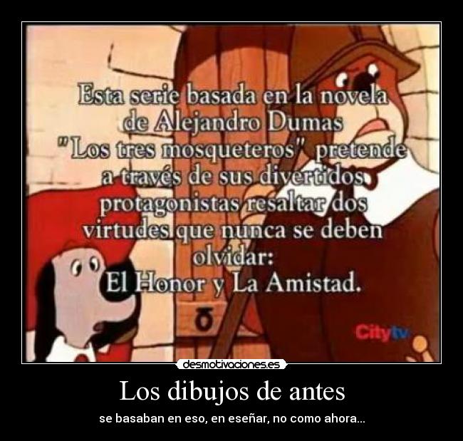 Los dibujos de antes - 